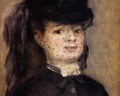 皮埃尔 奥古斯特 雷诺阿 : Madame Darras as an Horsewoman